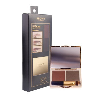 泰國🇹🇭Browit 超強防水防油 自然眉粉(雙色)新手專用