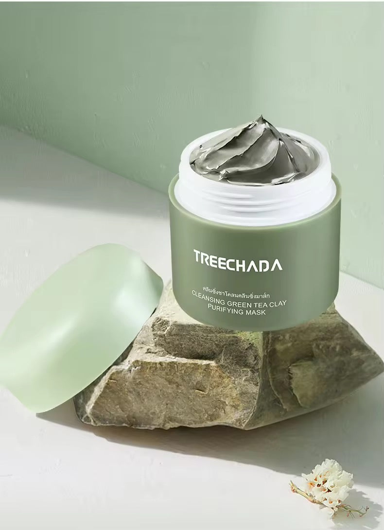 泰國🇹🇭TREECHADA🌿綠茶清潔泥膜