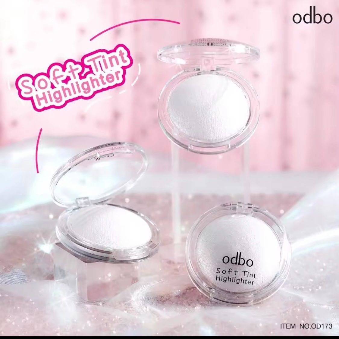 泰國🇹🇭Odbo柔和高光粉餅Soft Tint Highlighter
