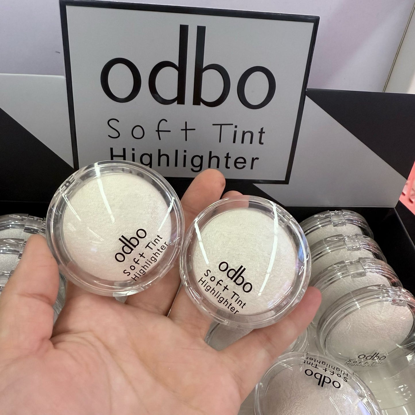 泰國🇹🇭Odbo柔和高光粉餅Soft Tint Highlighter