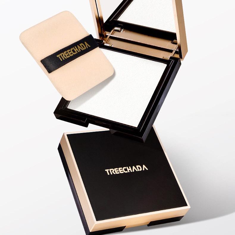 泰國🇹🇭treechada 清透裸妝啞光高光蜜粉餅