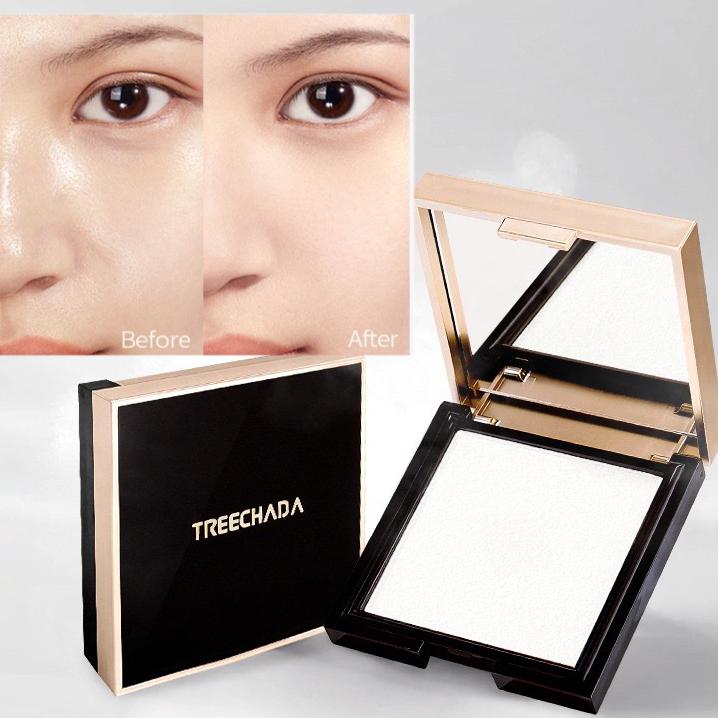 泰國🇹🇭treechada 清透裸妝啞光高光蜜粉餅