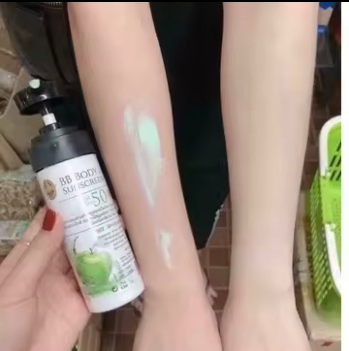 泰國🇹🇭Arbuitna 🍏自然美白身體防曬BB霜 BB cream
