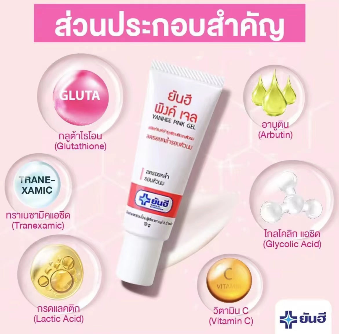 泰國🇹🇭Yanhee 乳頭粉紅色凝膠