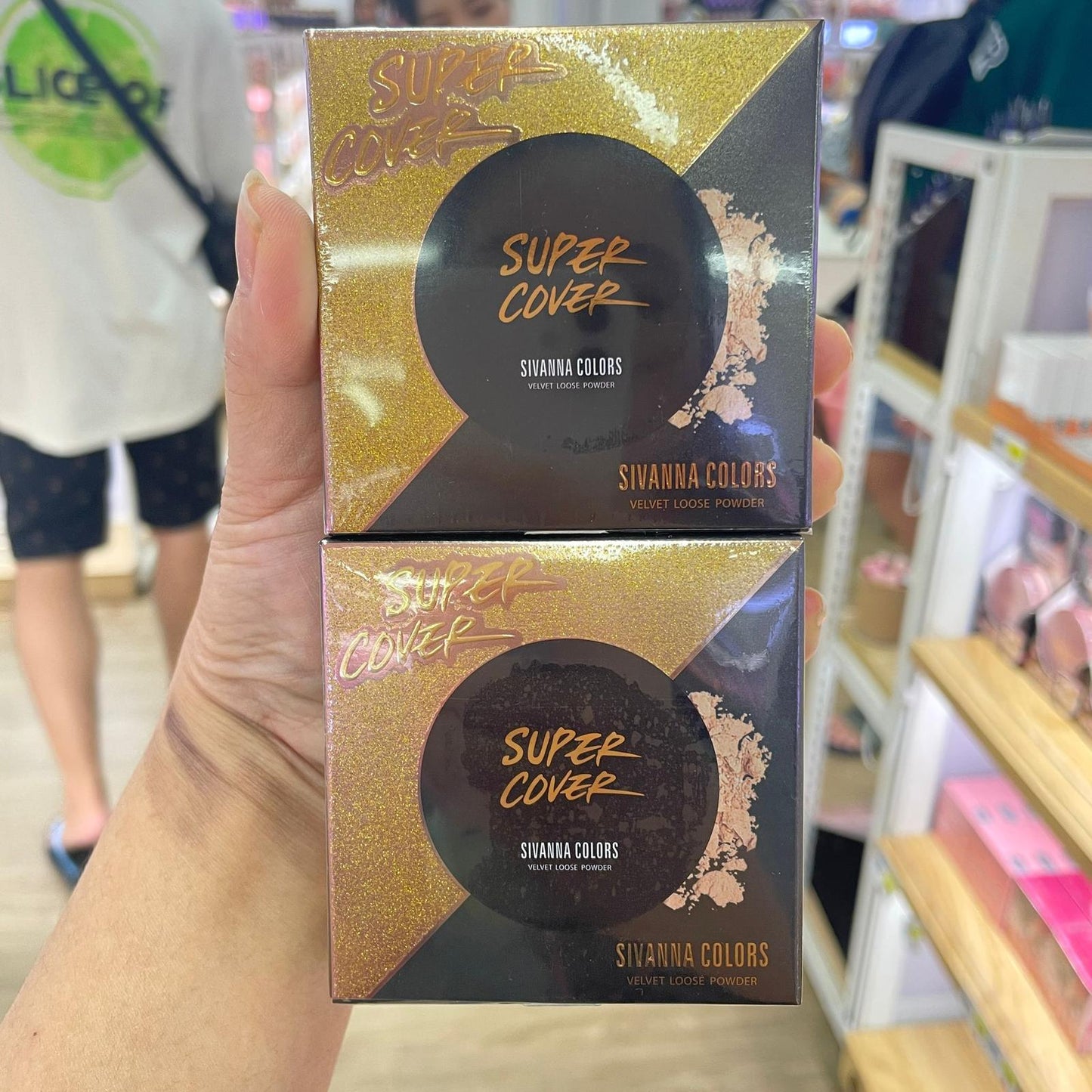 泰國🇹🇭SIVANNA COLORS  天鵝絲絨蜜粉