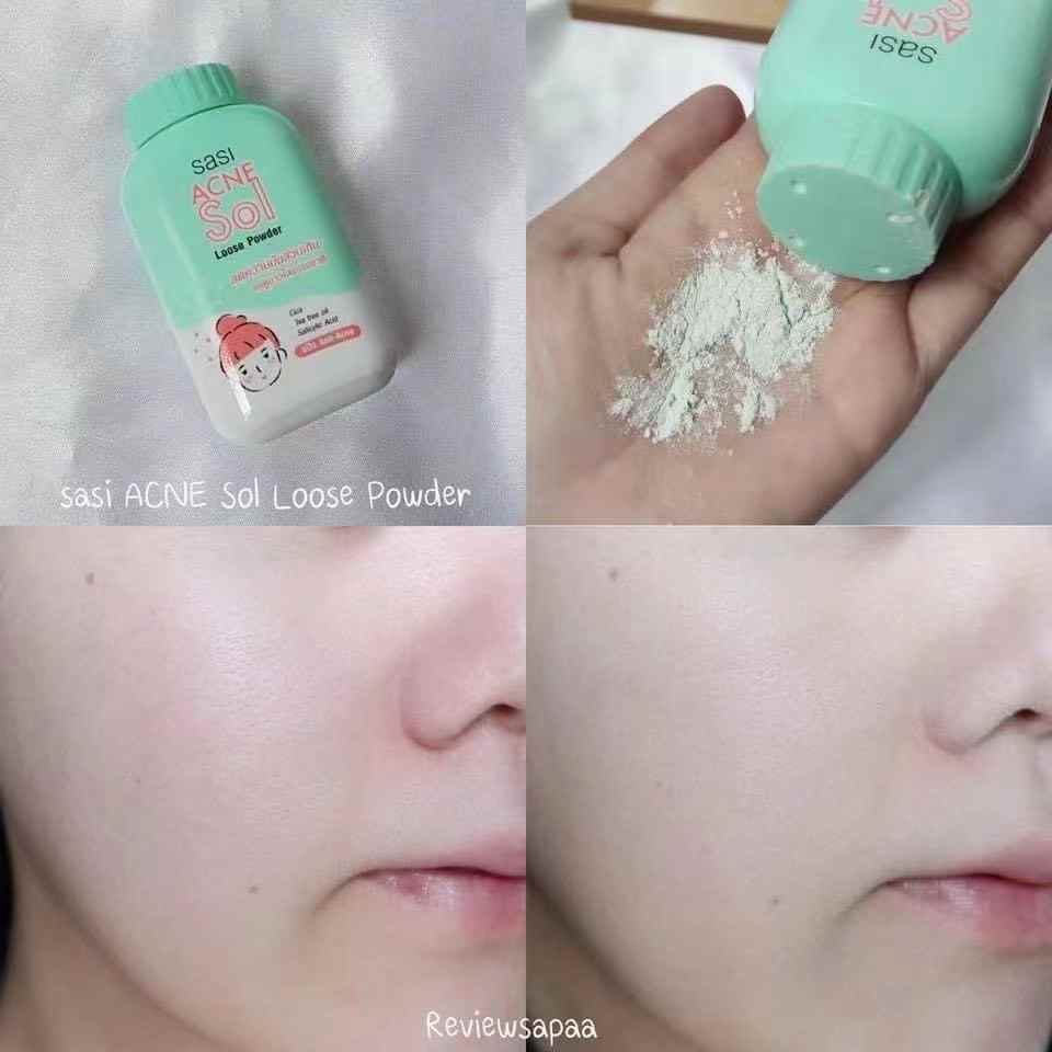 泰國Acne Sol Loose Powder (綠色) 敏感暗瘡皮膚專用碎粉