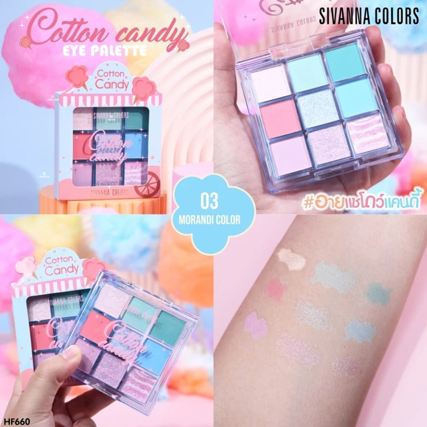 泰國🌞Sivanna Colors 棉花糖眼影盤🫧