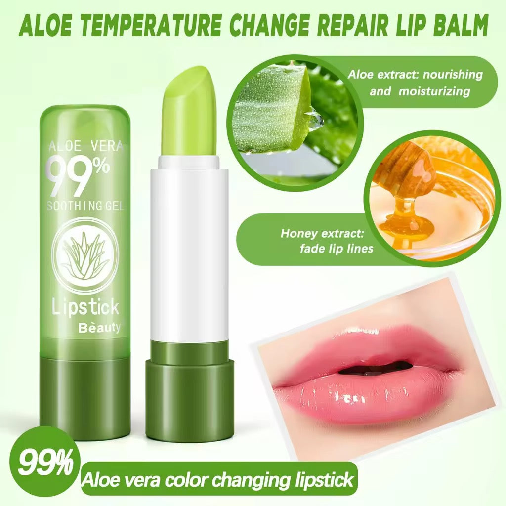 蘆薈變色潤唇膏
發覺蘆薈味道都幾清
似嫩樹葉味

✨