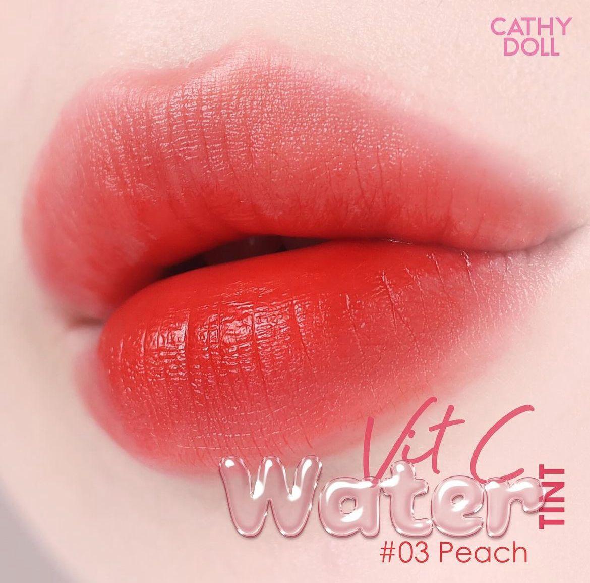 泰國🇹🇭 CATHY DOLL VC 超持久 染唇液🌹