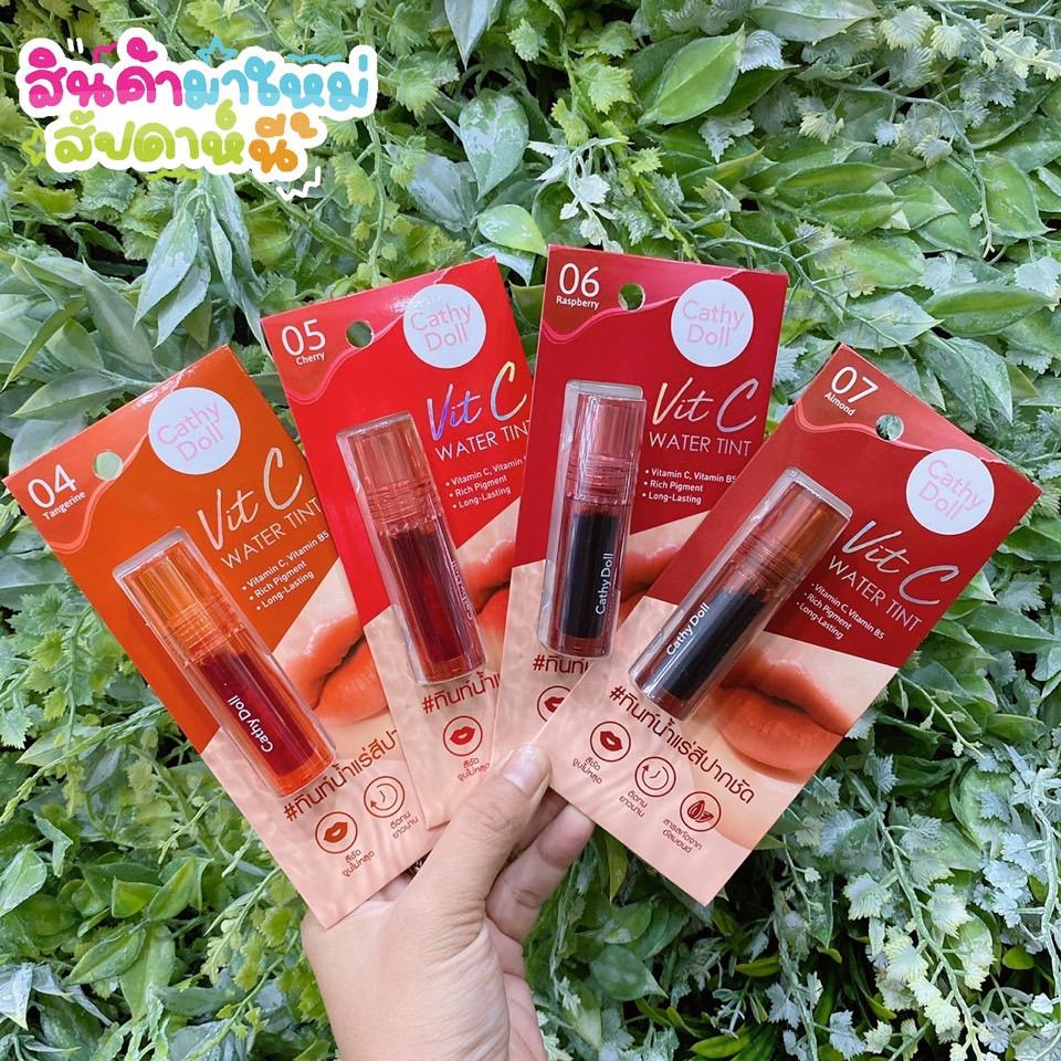 泰國🇹🇭 CATHY DOLL VC 超持久 染唇液🌹